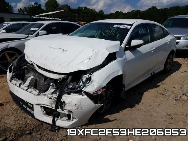 19XFC2F53HE206853 фото 3