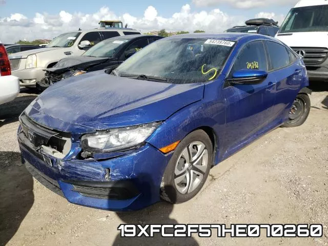 19XFC2F57HE070260 фото 3