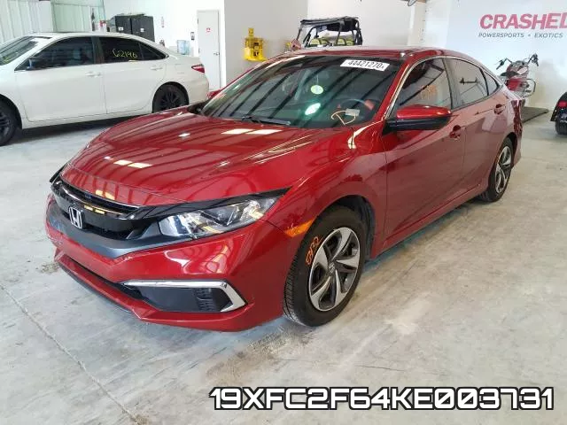 19XFC2F64KE003731 фото 2