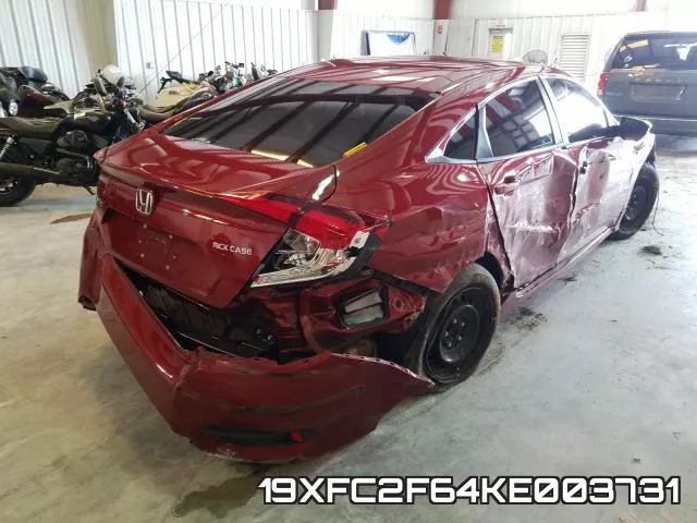 19XFC2F64KE003731 фото 4