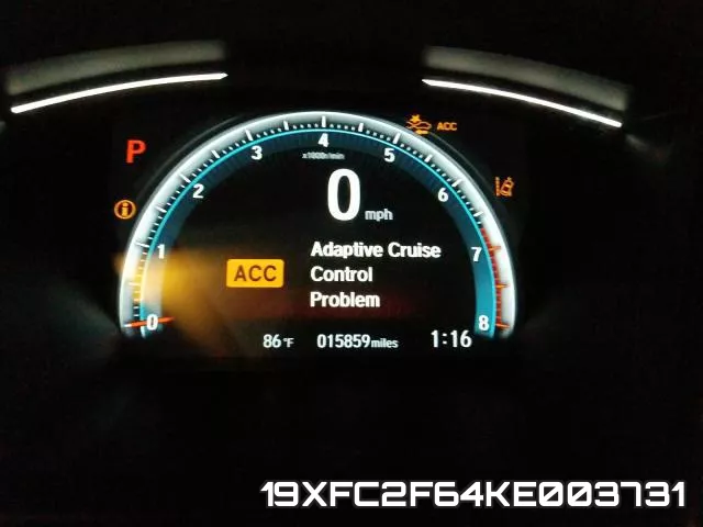 19XFC2F64KE003731 фото 8