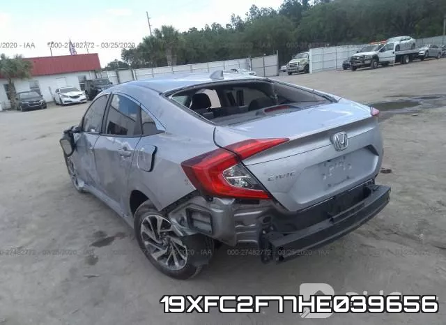 19XFC2F77HE039656 фото 4