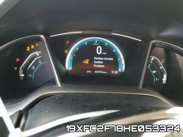 19XFC2F78HE053324 фото 9