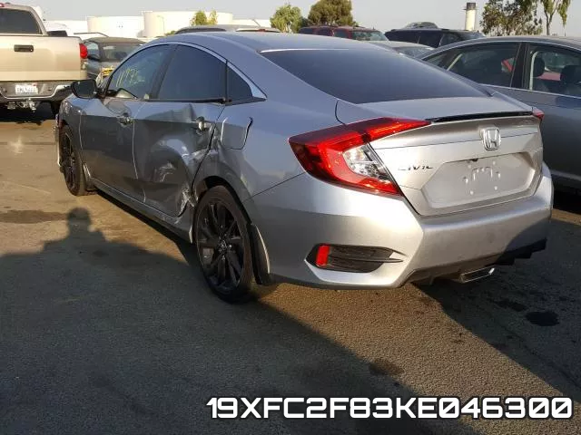 19XFC2F83KE046300 фото 4