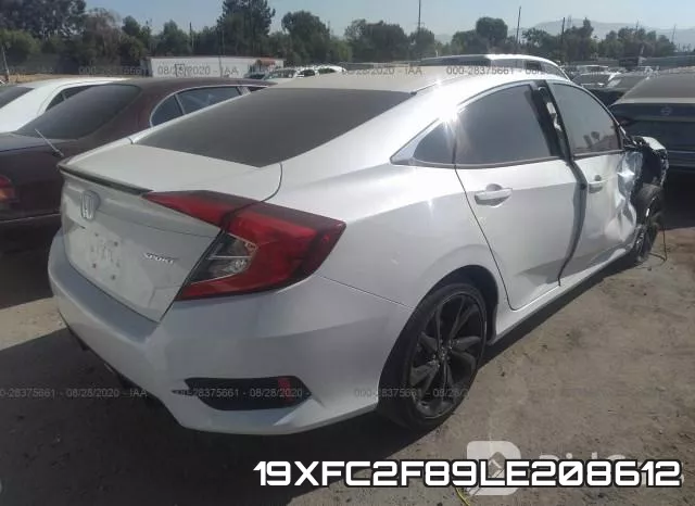 19XFC2F89LE208612 фото 5