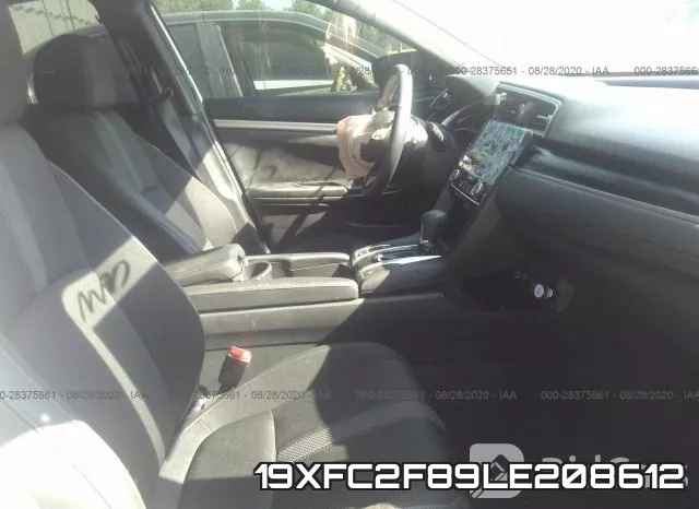 19XFC2F89LE208612 фото 6