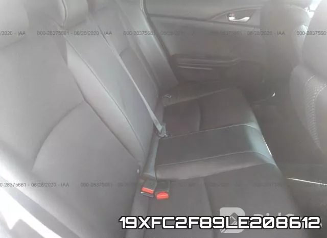 19XFC2F89LE208612 фото 9