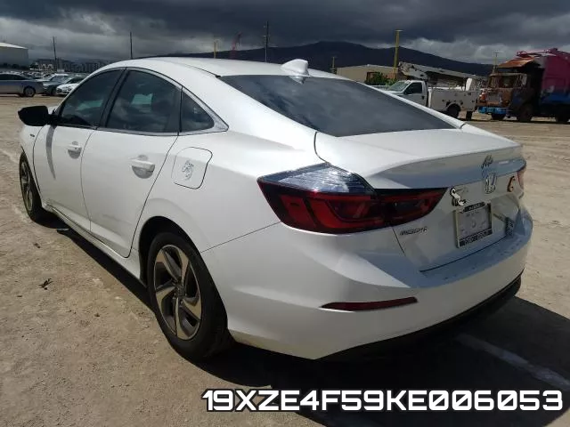 19XZE4F59KE006053 фото 4