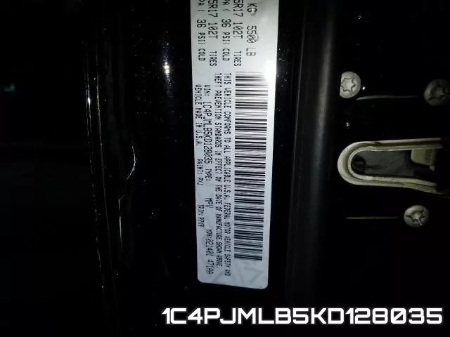 1C4PJMLB5KD128035 фото 2