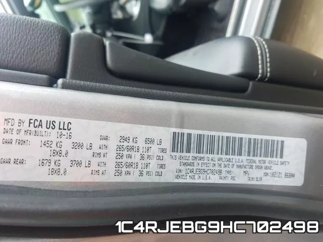 1C4RJEBG9HC702498 фото 2