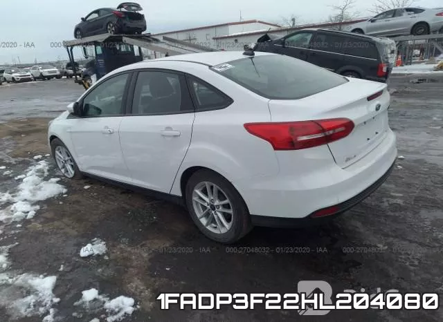 1FADP3F22HL204080 фото 4