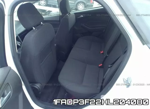 1FADP3F22HL204080 фото 9