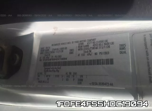 1FDFE4FS5HDC19094 фото 10