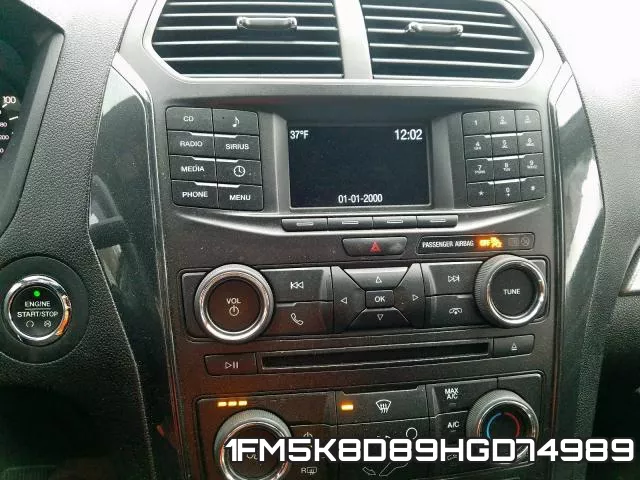 1FM5K8D89HGD74989 фото 9