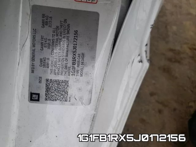 1G1FB1RX5J0172156 фото 2