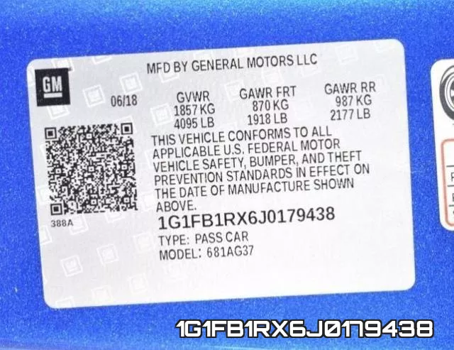 1G1FB1RX6J0179438 фото 2