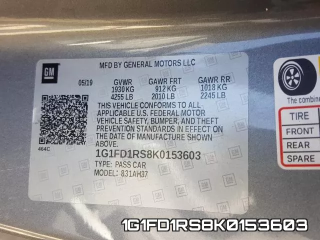 1G1FD1RS8K0153603 фото 2
