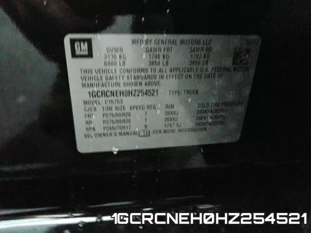 1GCRCNEH0HZ254521 фото 2