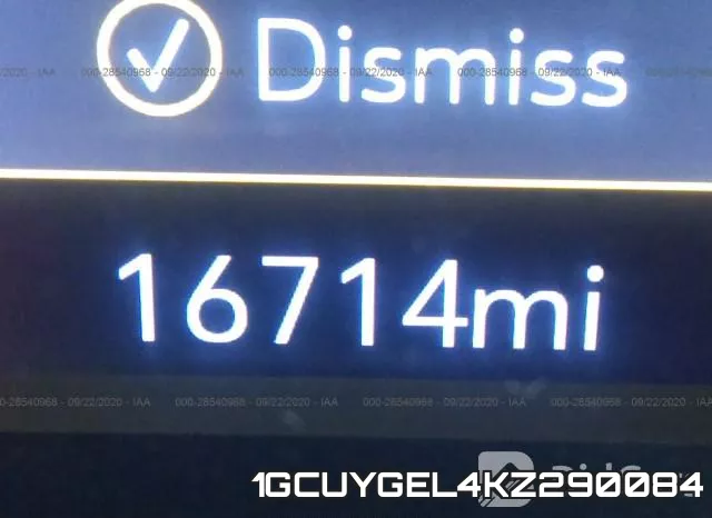 1GCUYGEL4KZ290084 фото 7