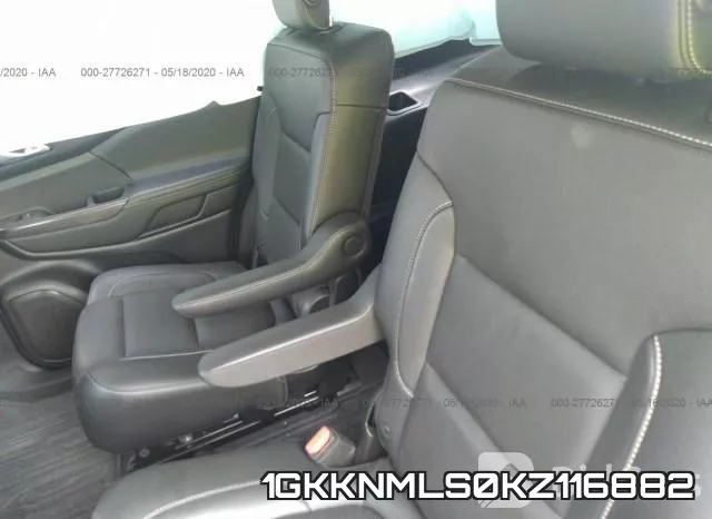 1GKKNMLS0KZ116882 фото 8