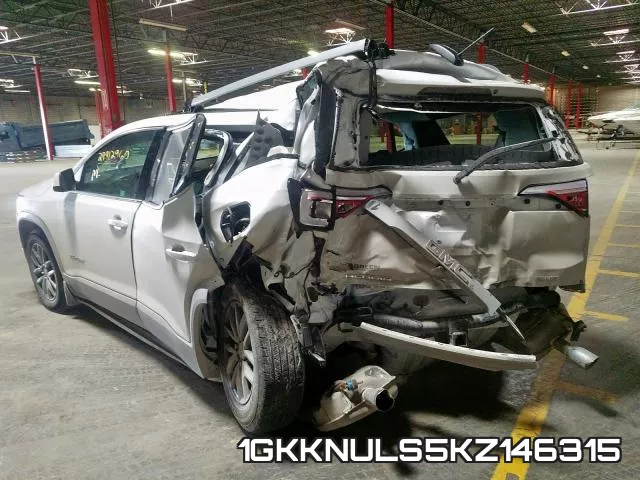 1GKKNULS5KZ146315 фото 4