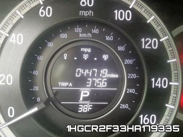 1HGCR2F33HA179335 фото 9