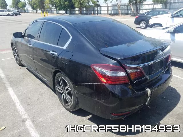 1HGCR2F58HA194933 фото 4