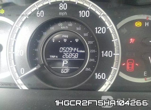 1HGCR2F75HA104266 фото 7