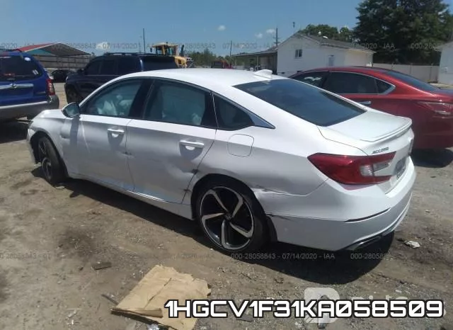 1HGCV1F31KA058509 фото 4
