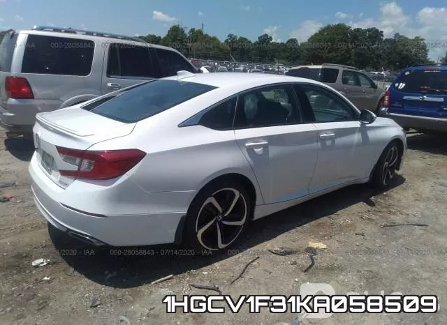 1HGCV1F31KA058509 фото 5