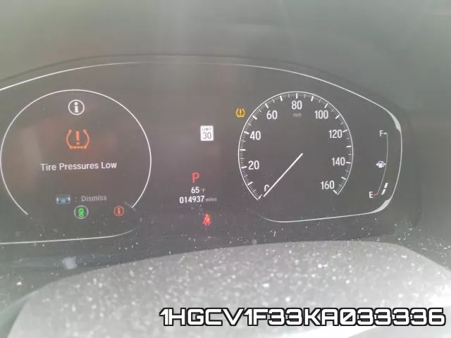 1HGCV1F33KA033336 фото 9