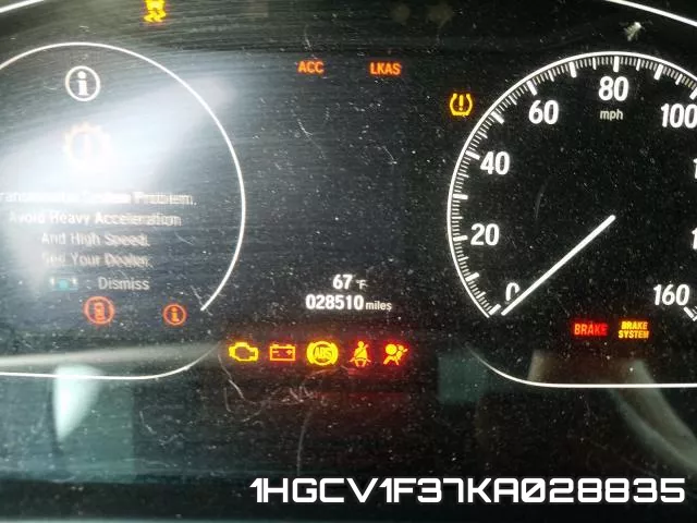 1HGCV1F37KA028835 фото 9