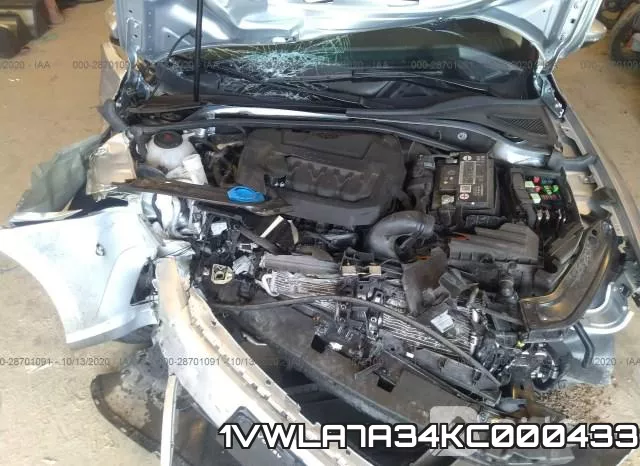 1VWLA7A34KC000433 фото 2