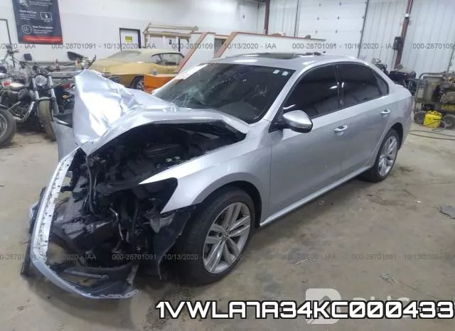 1VWLA7A34KC000433 фото 3