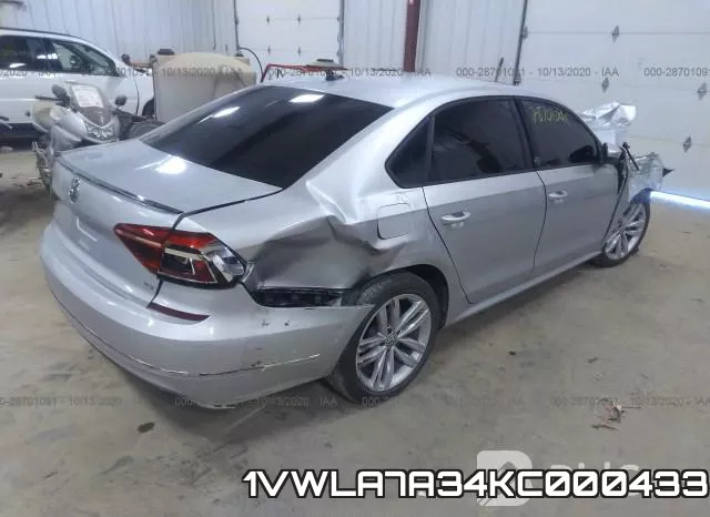 1VWLA7A34KC000433 фото 5