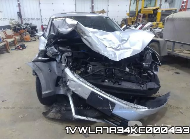 1VWLA7A34KC000433 фото 7