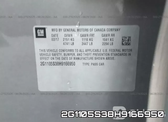 2G1105S38H9166950 фото 10