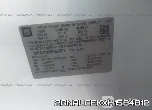 2GNALCEKXH1584812 фото 10