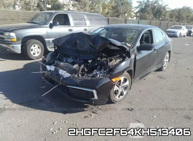 2HGFC2F64KH513406 фото 3