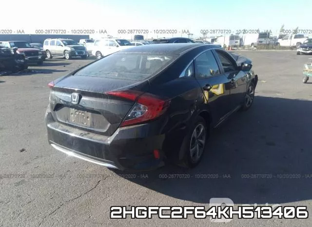 2HGFC2F64KH513406 фото 5