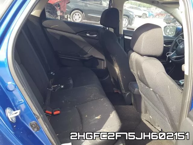 2HGFC2F75JH602151 фото 7