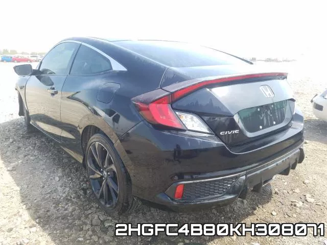 2HGFC4B80KH308071 фото 4