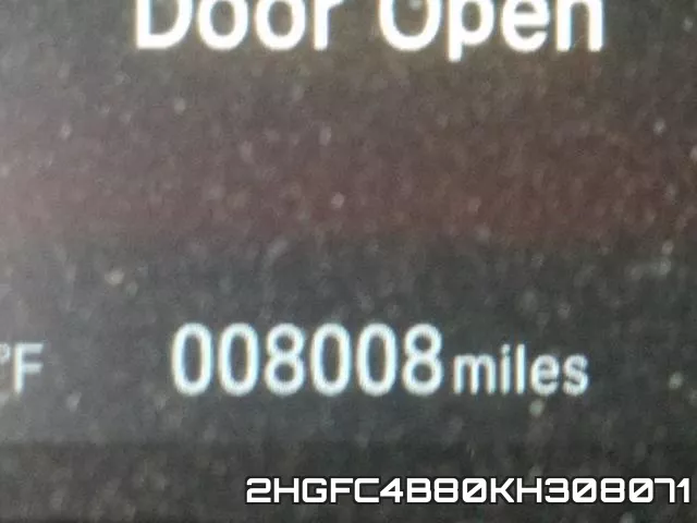 2HGFC4B80KH308071 фото 9