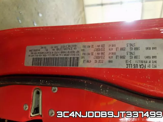 3C4NJDDB9JT337499 фото 2
