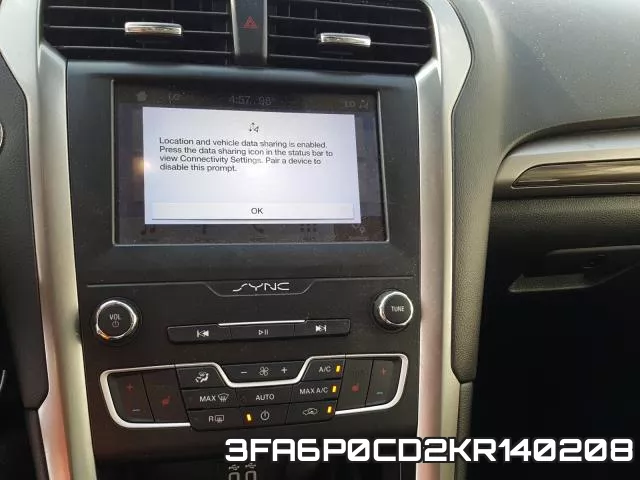 3FA6P0CD2KR140208 фото 9