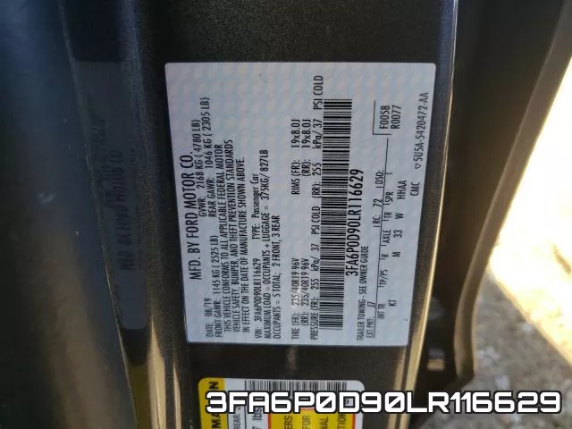 3FA6P0D90LR116629 фото 2