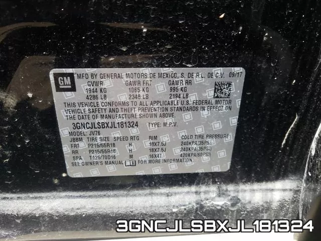 3GNCJLSBXJL181324 фото 2