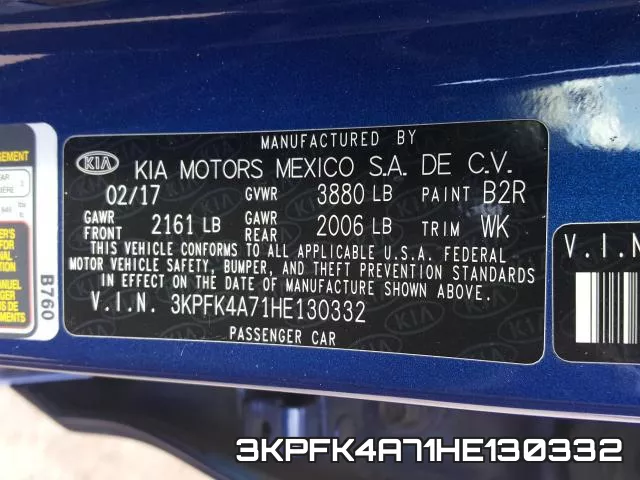 3KPFK4A71HE130332 фото 2