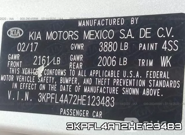 3KPFL4A72HE123483 фото 10