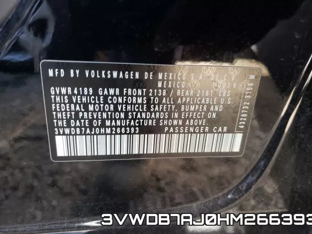 3VWDB7AJ0HM266393 фото 2